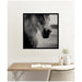 Framed Art Svelte Noir Black 25x25 6