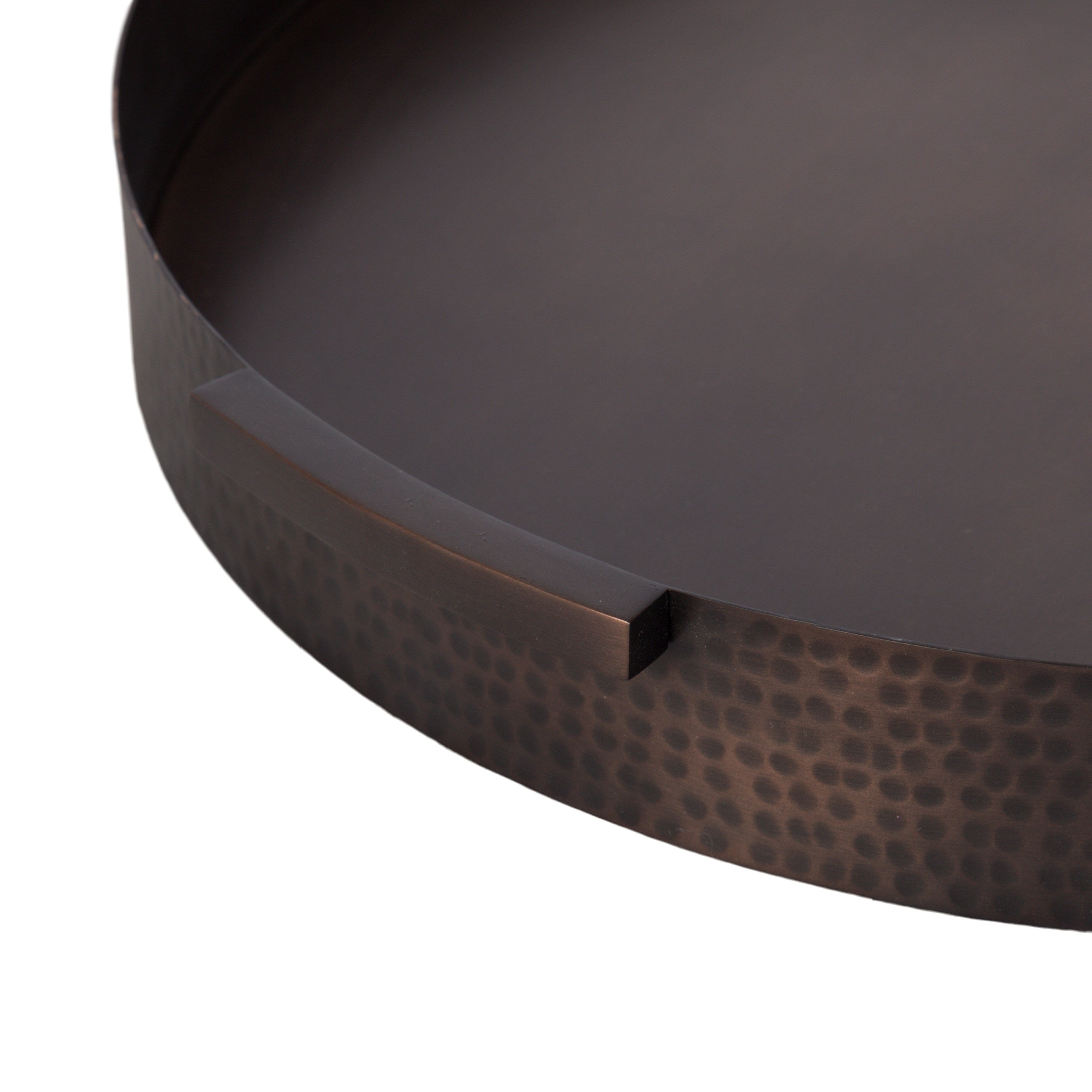 Single Tray 17" Diameter Bronze 3
