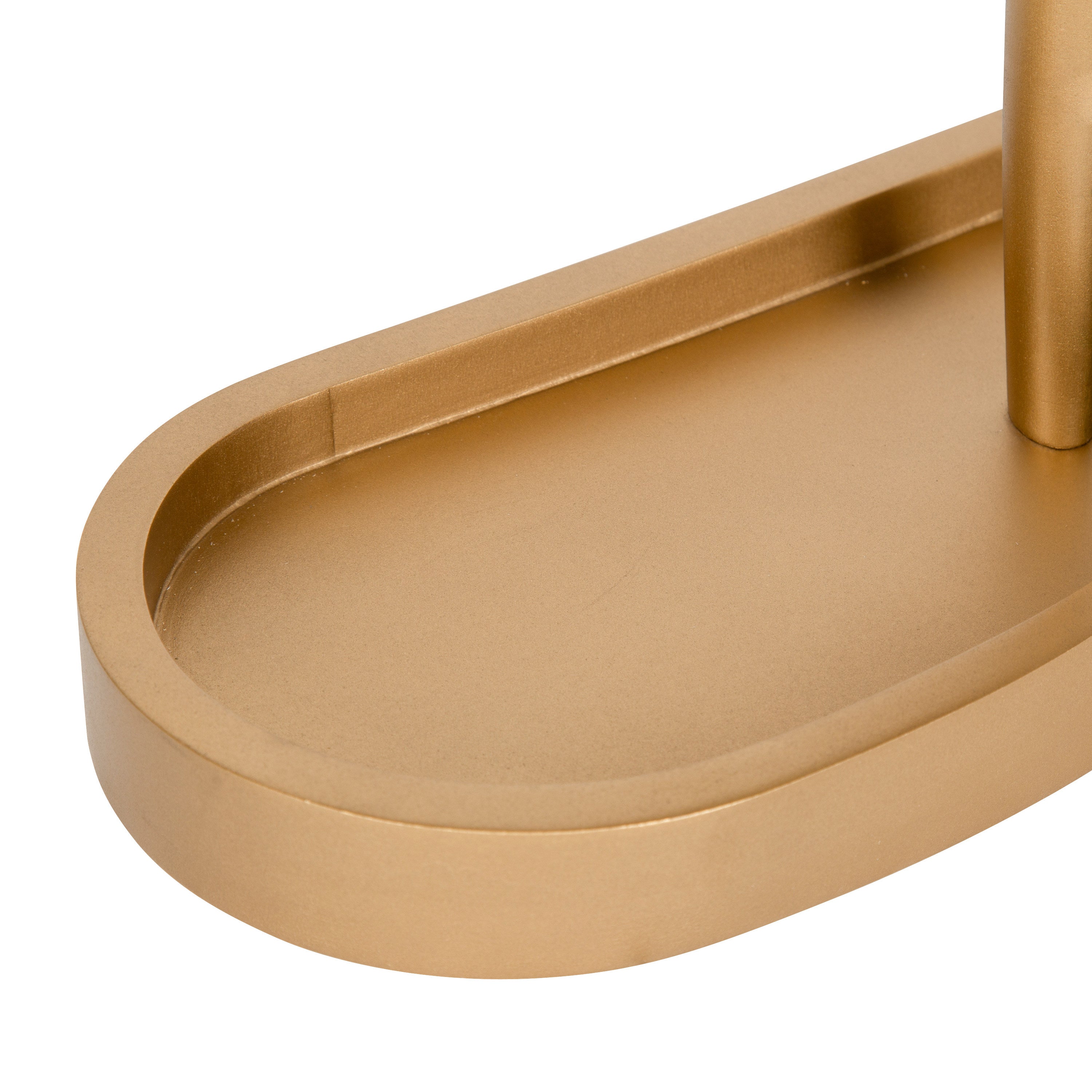 Tabletop Mirror Gold 17x21 6