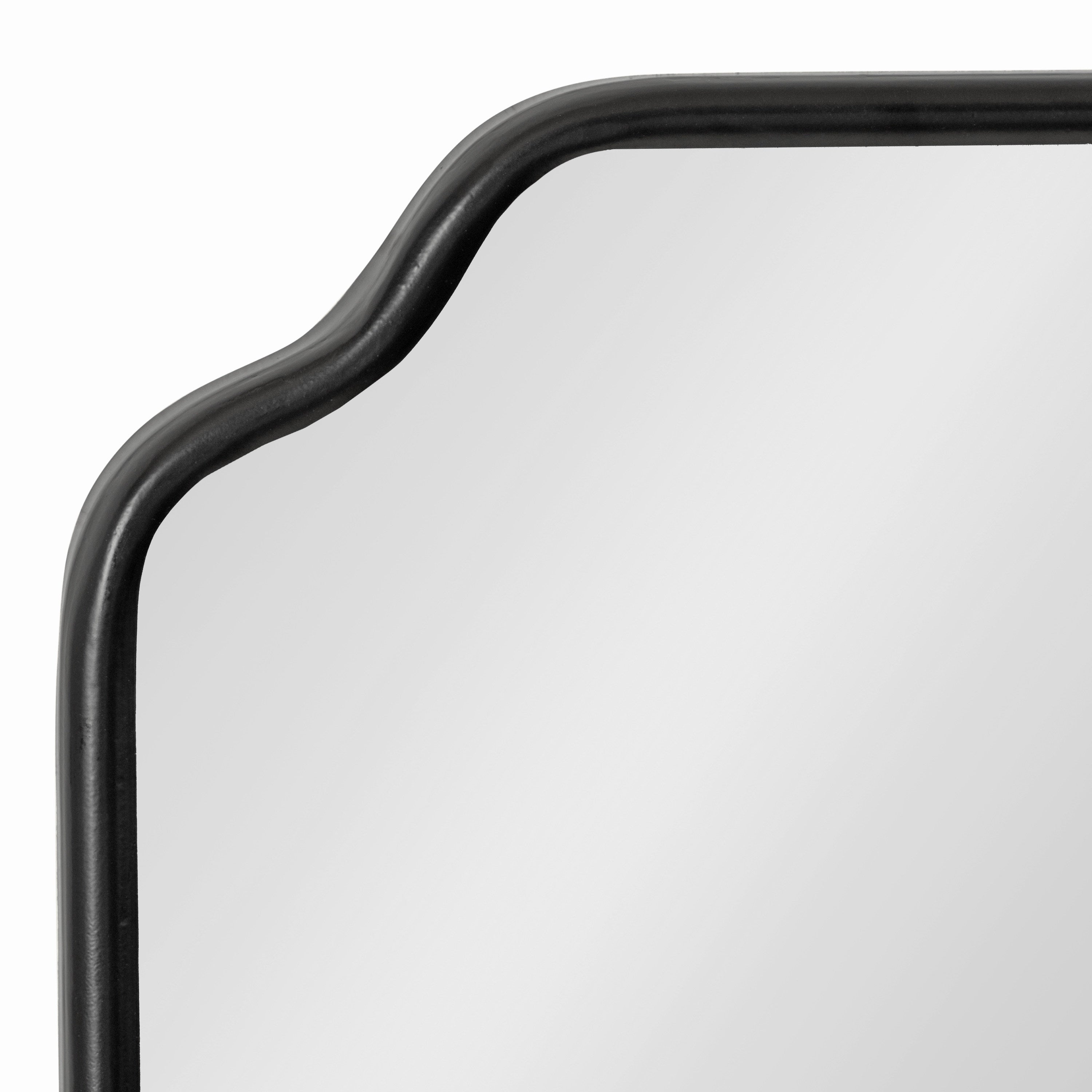 Full Length Mirror 18x48 Black 3