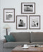 Wall Frame Gray 11x14 matted to 8x10 7