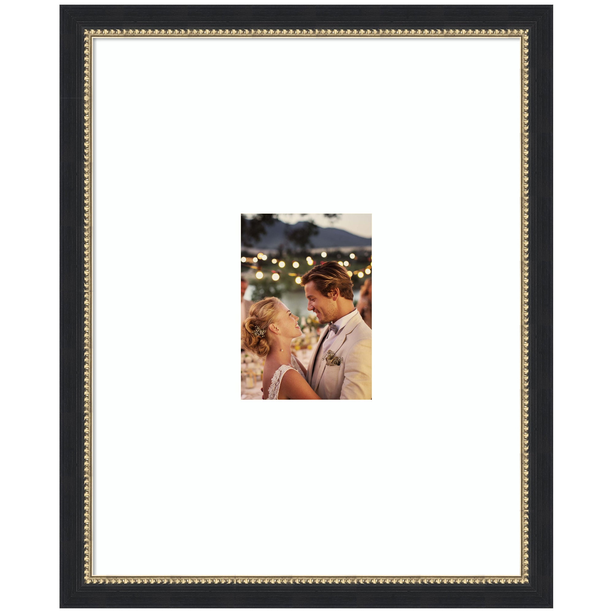 Wall Frame Belmont Black 16x20 matted to 5x7 1