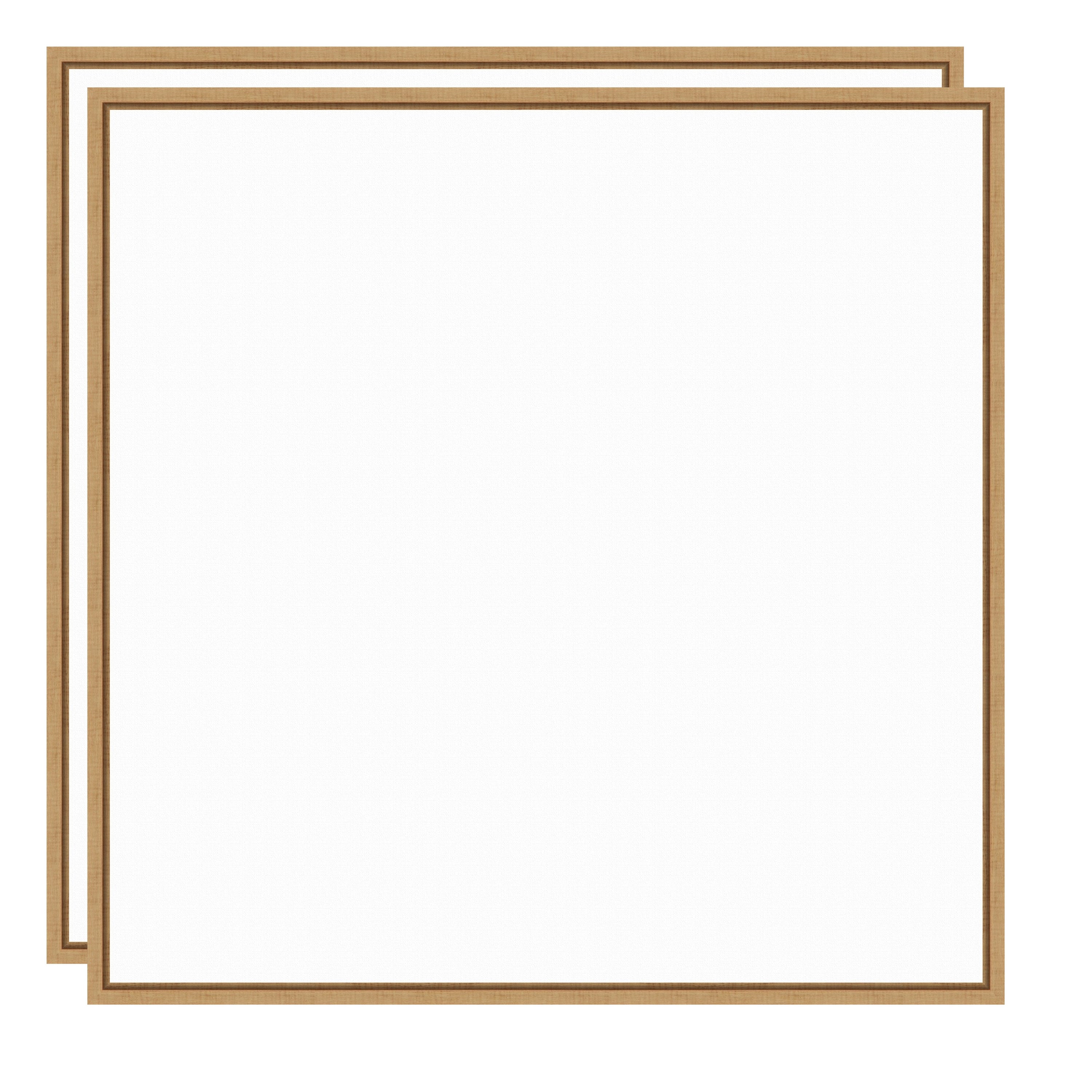 Art Set 2 Piece Set 30x30 Sylvie Natural 1