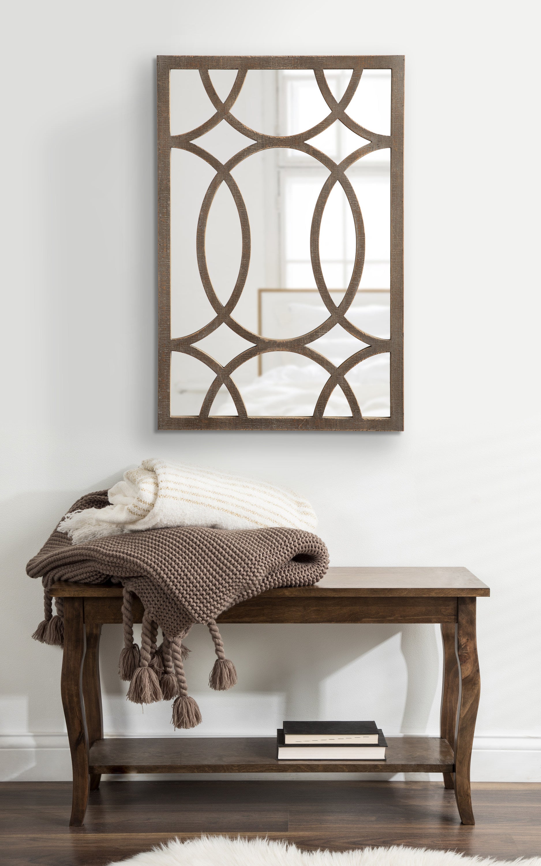 Tolland Wood Panel Wall Mirror