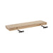 Floating Shelf Natural Beige 2 Piece 24 Inch 4