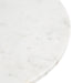 Side Table White Silver 14x14x24 3