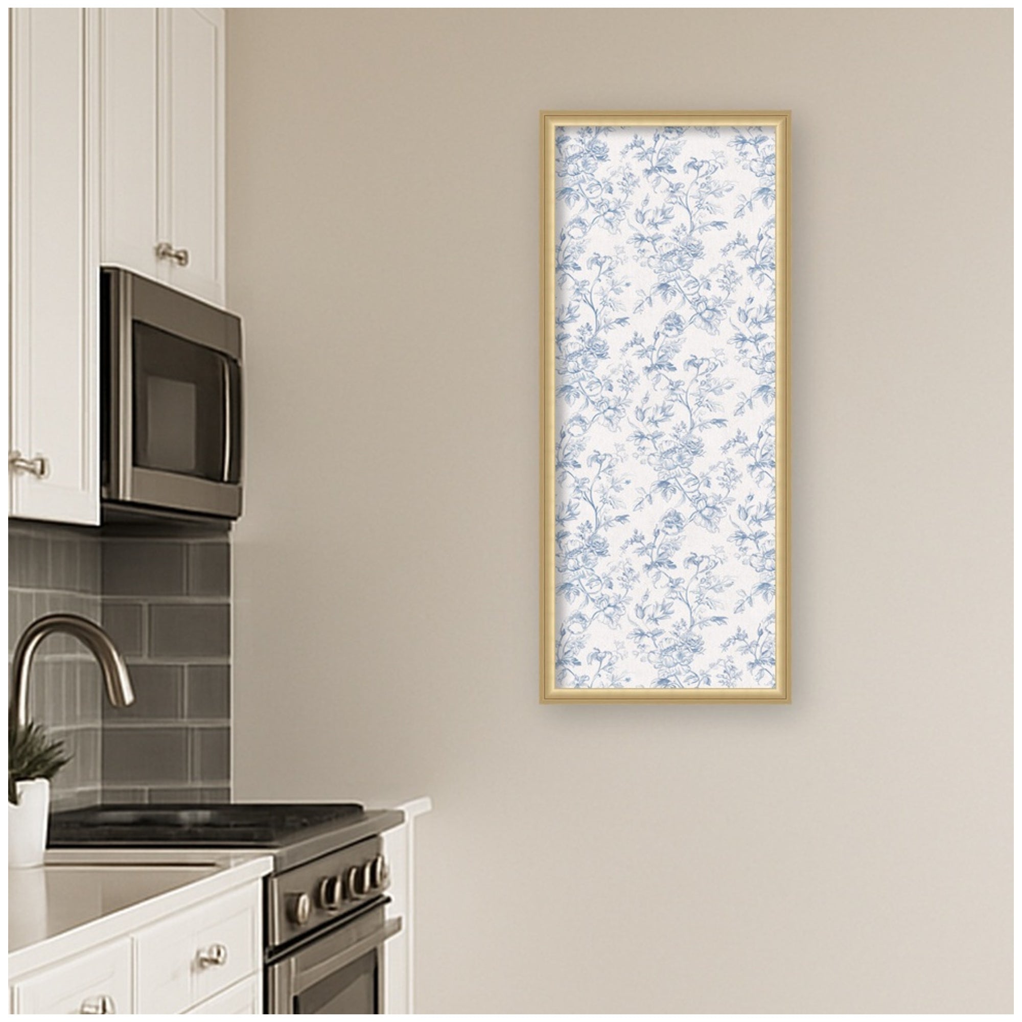 Pinboard 18x42 Florence Gold 6