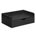 Floating Side Table Black 18x12x7 1
