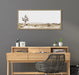 Framed Canvas Sylvie Natural 18x40 7