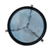 Drink Table Blue Silver 9x9x23 4