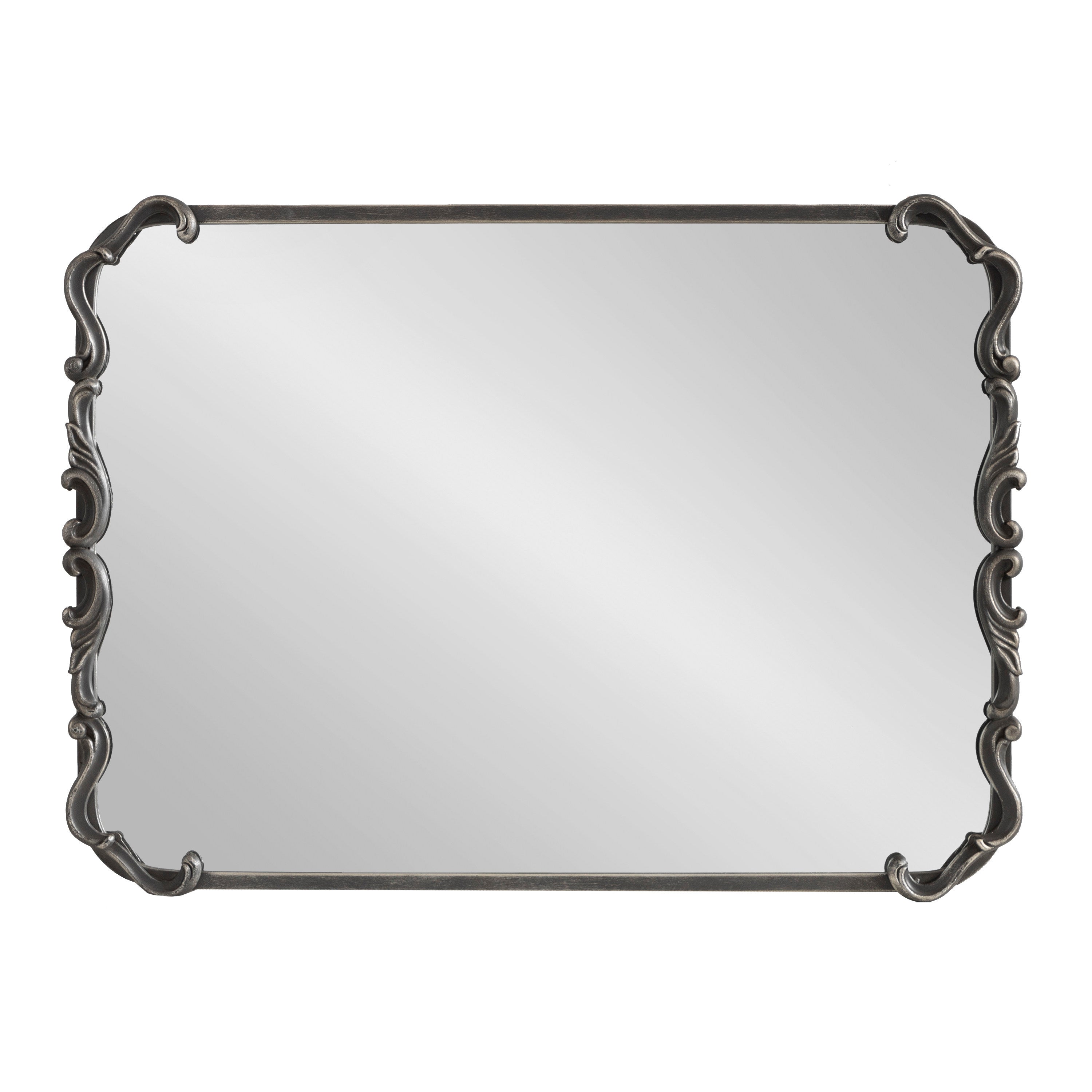 Rectangle Mirror Black 20x27 5