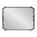 Rectangle Mirror Black 20x27 5