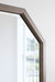 Octagon Mirror Gray 24x36 7