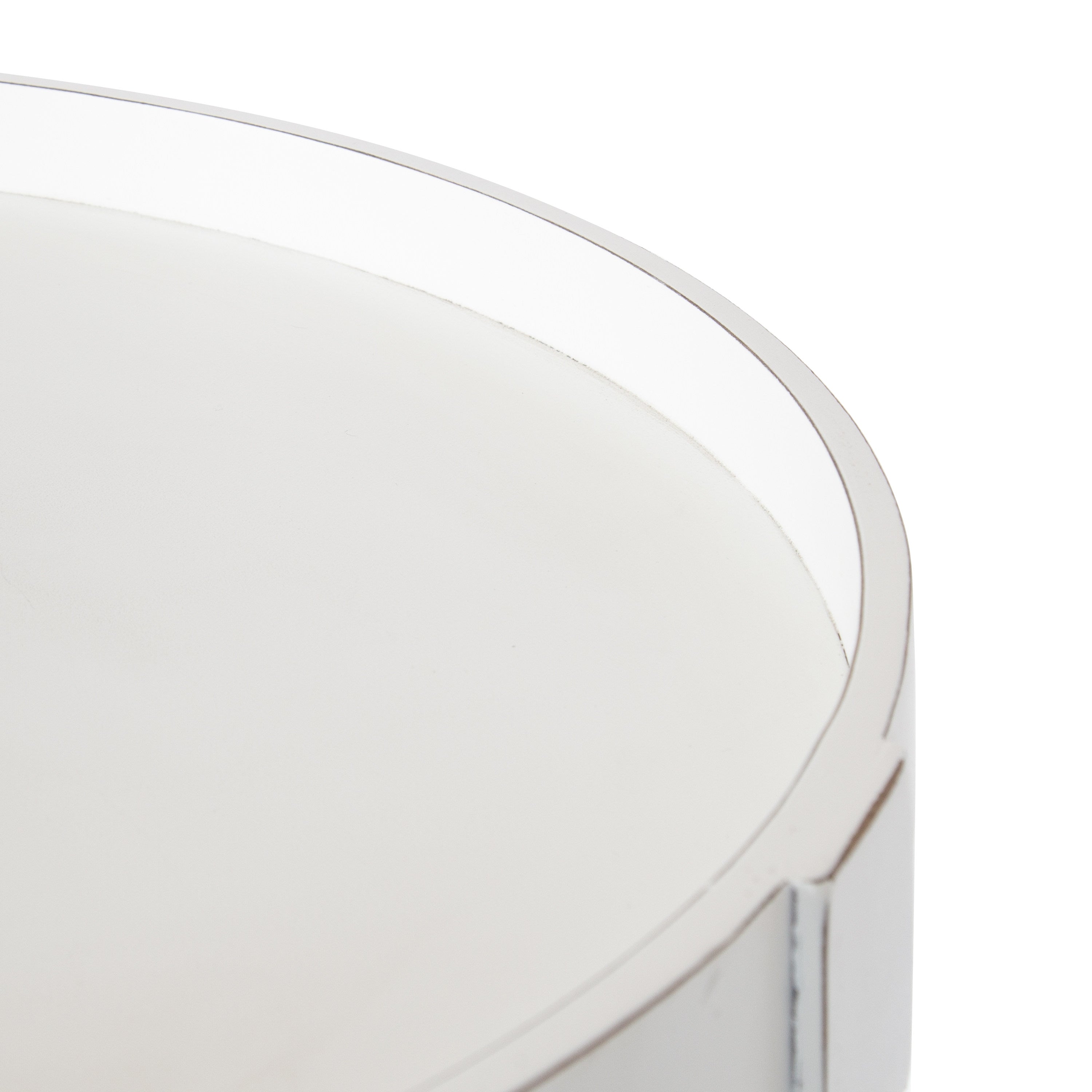 Side Table White 20x20x24 4