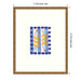 Framed Art 17 x 21 Bradford Bead Gold 2