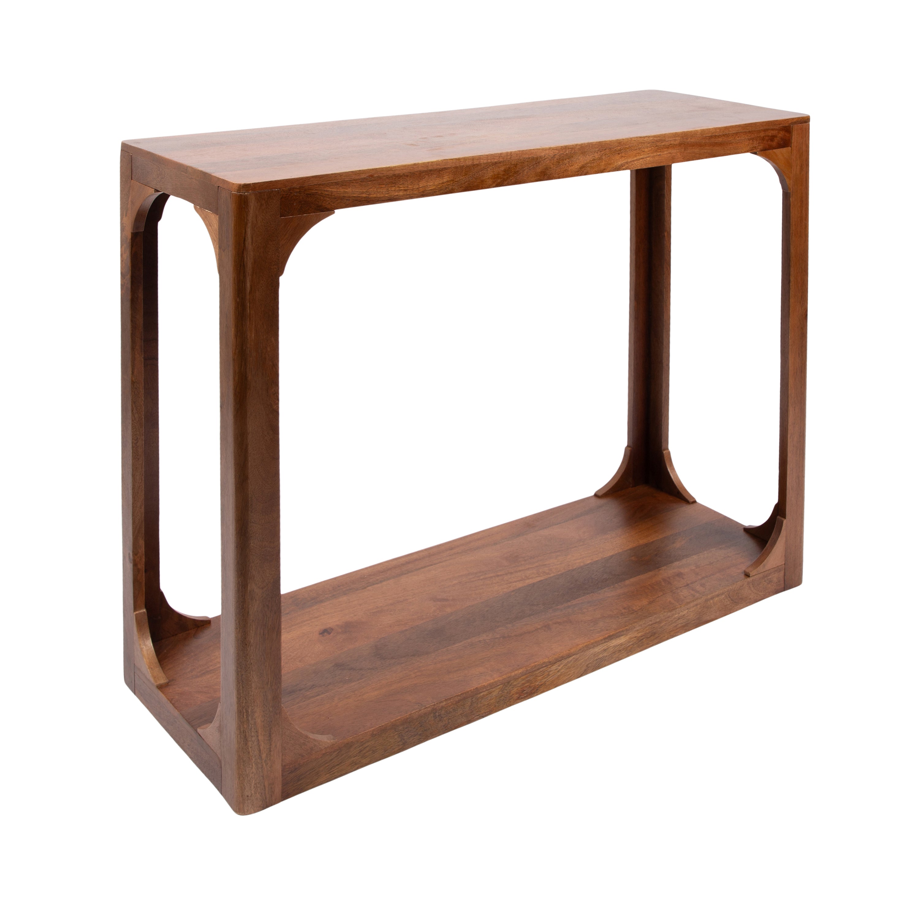 Console Table 36x14x30 Walnut Brown 1