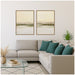 Framed Canvas Sylvie Dark Gold 2 Piece Set 18x24 6