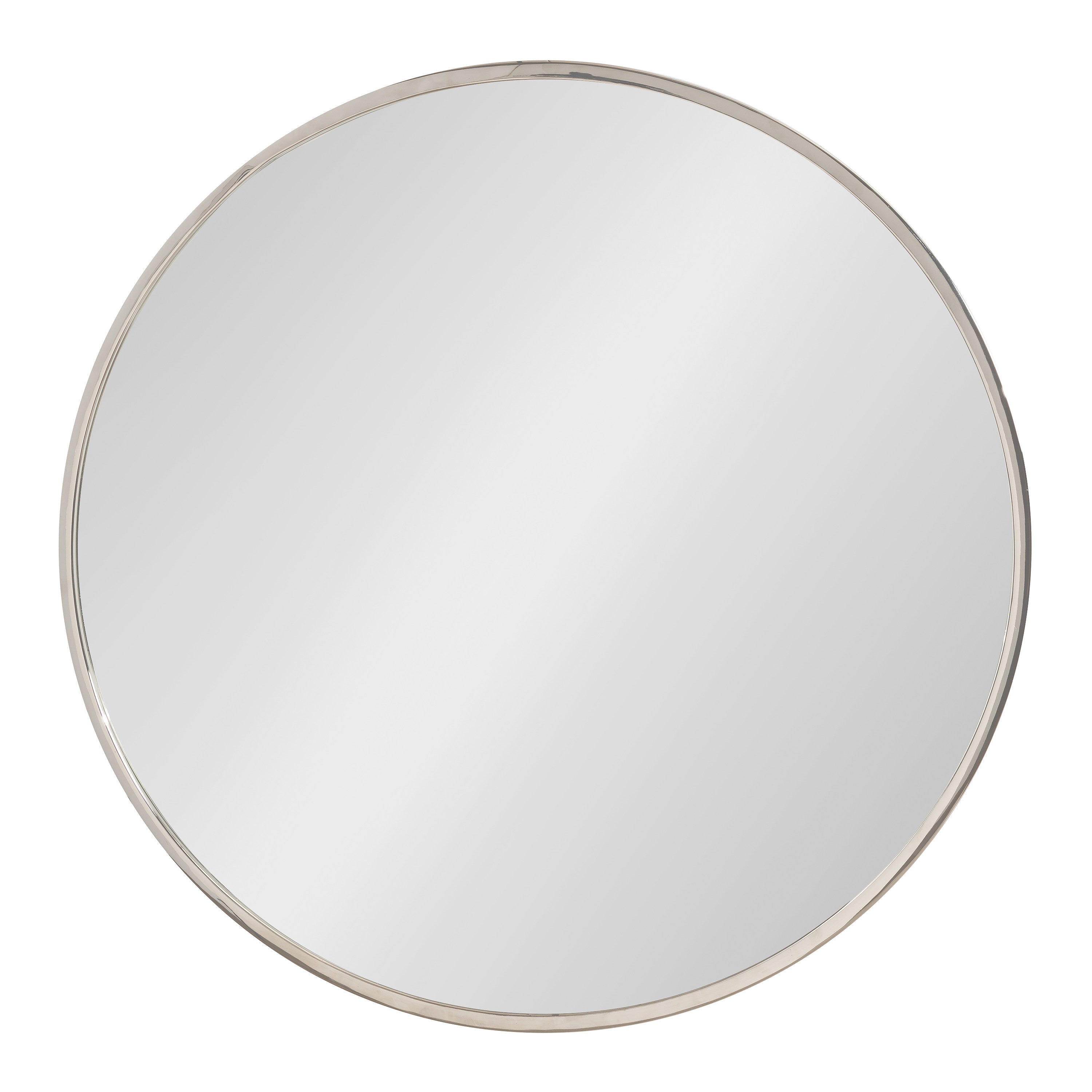 Round Mirror Silver 28" Diameter 2