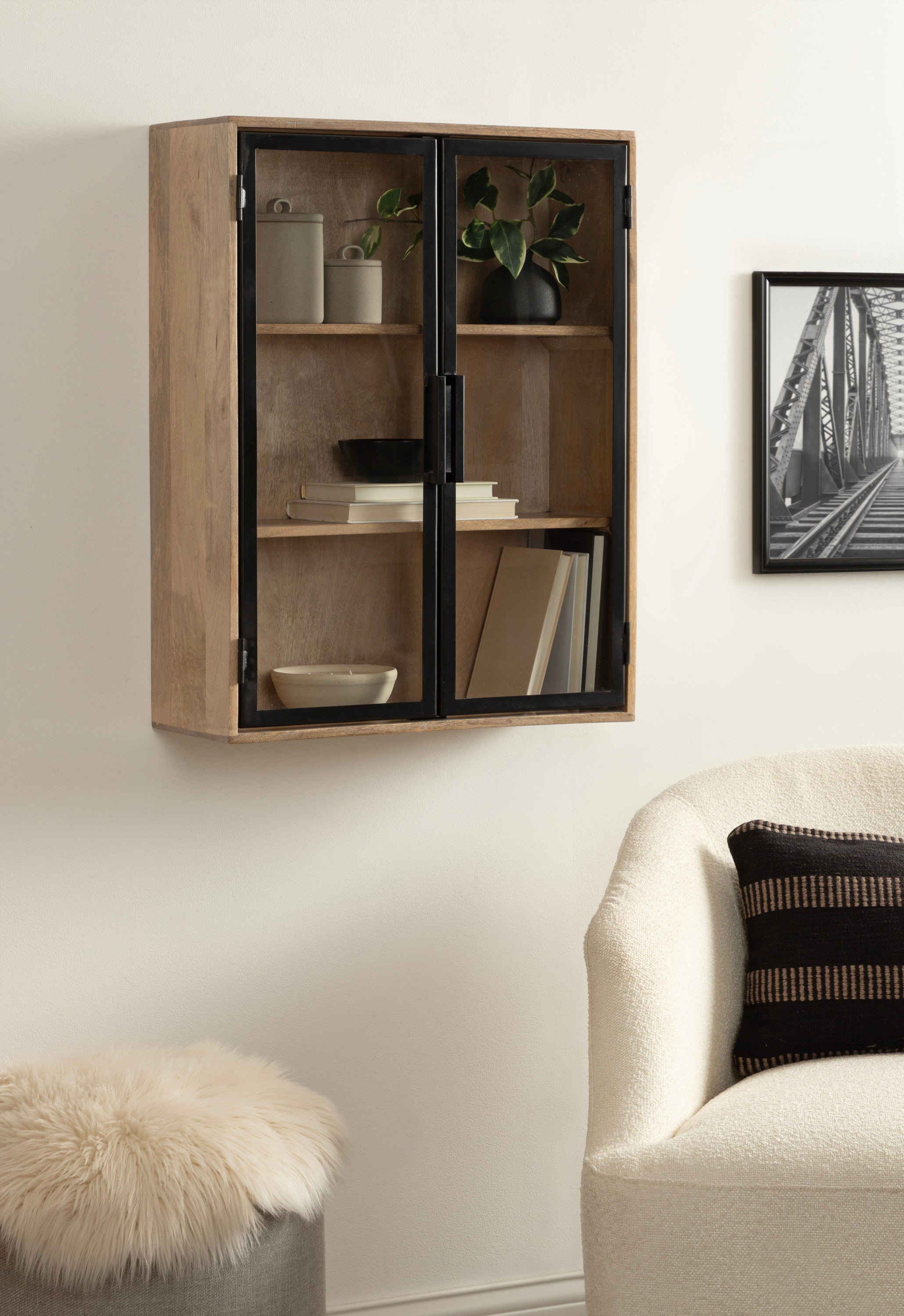 Cabinet Natural Beige 22x9x28 8