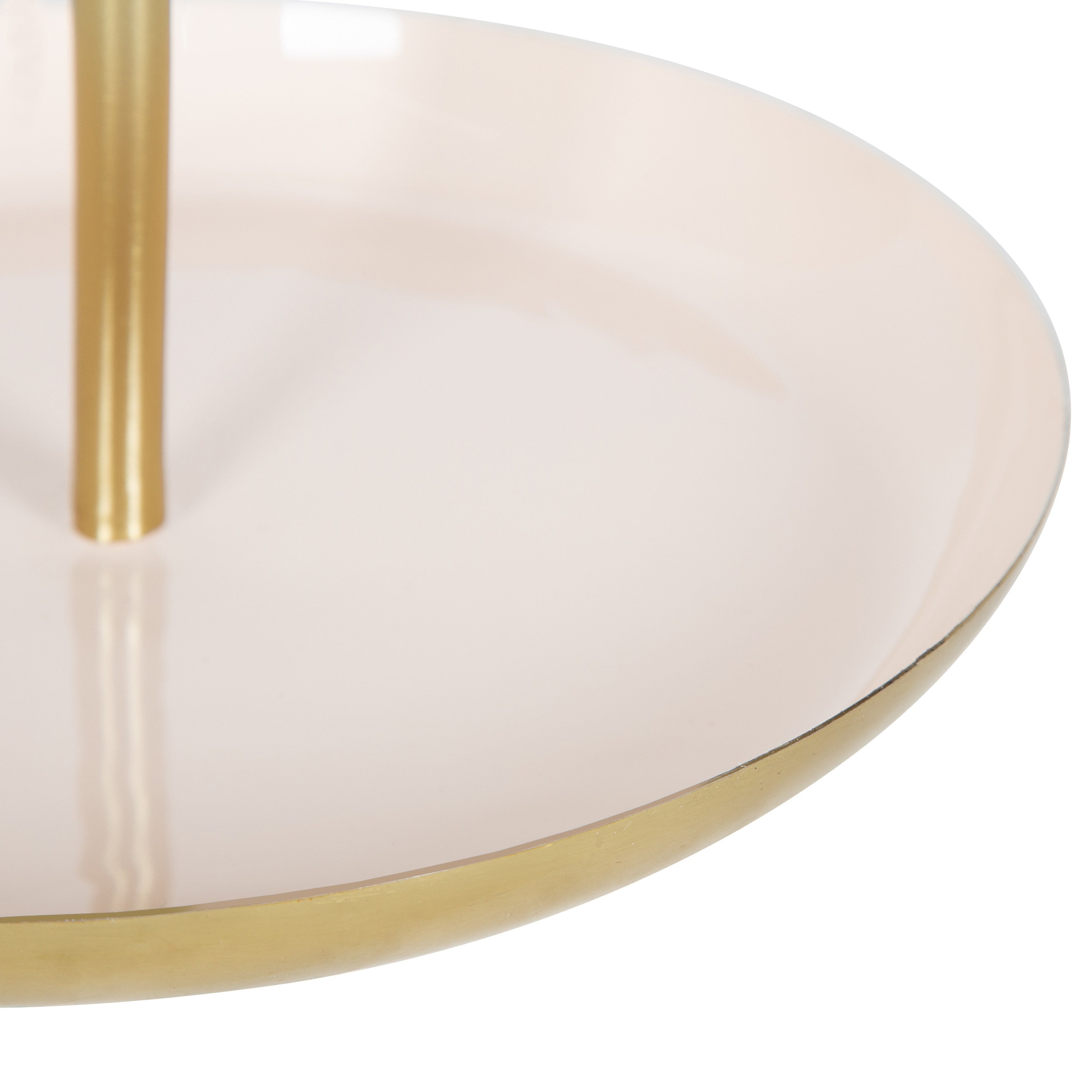 Tabletop Mirror Pink Gold 11x15 3