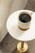 Side Table White Gold 10x10x22 7