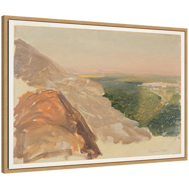 Framed Canvas 33x23 Sylvie Natural 1