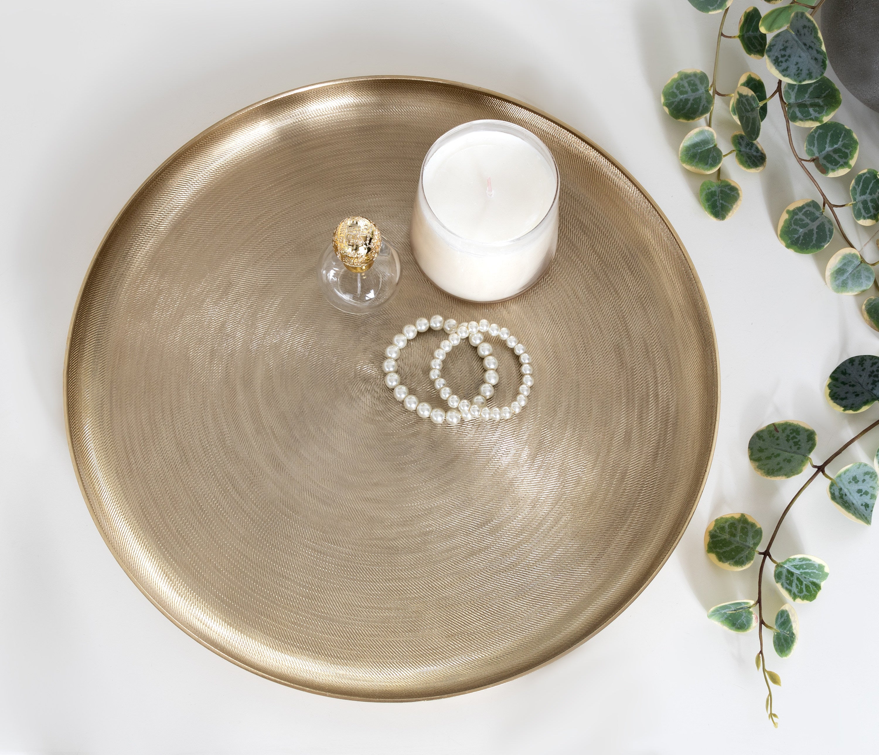 Stovring Round Metal Tray