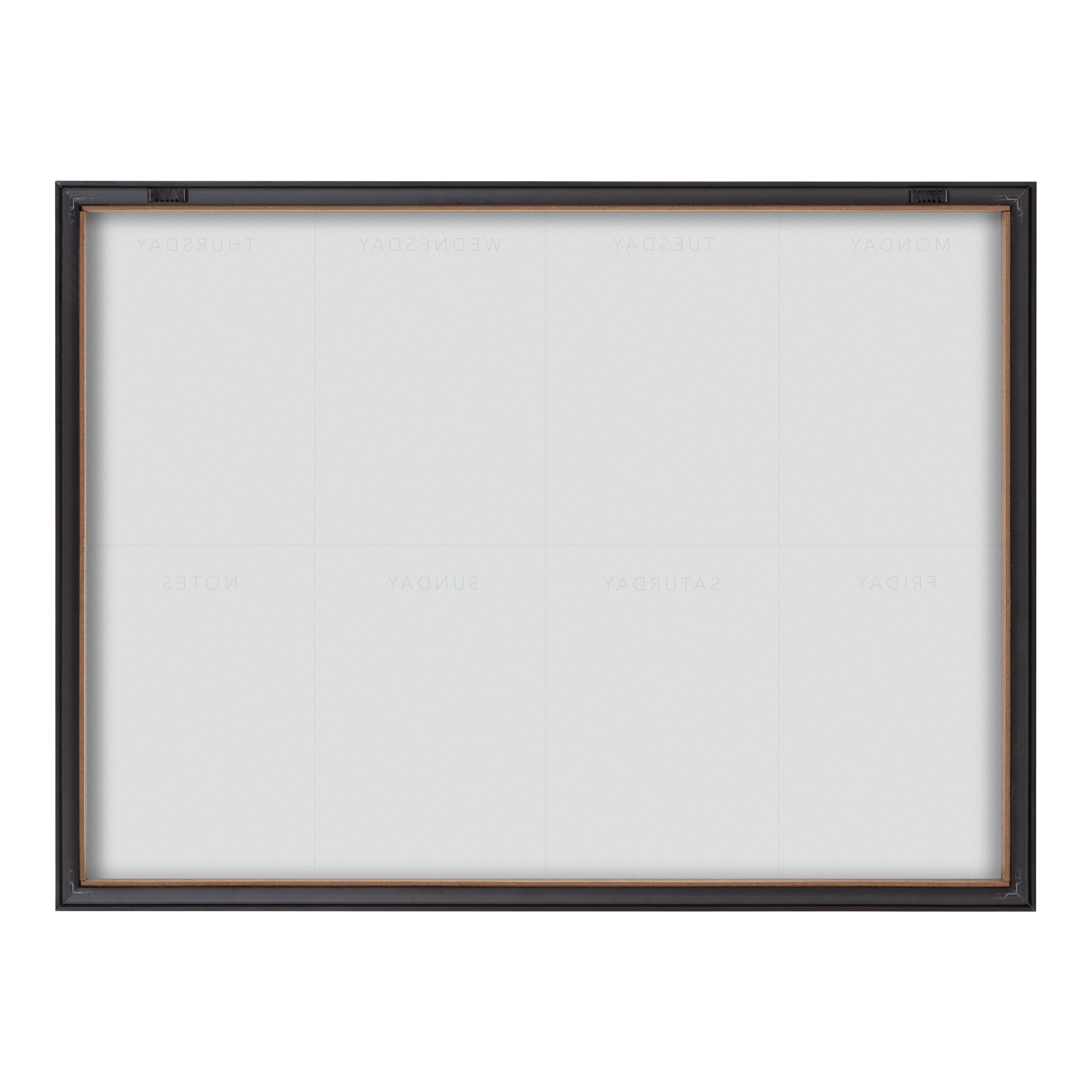 Blake This Week Pink Framed Printed Glass by The Creative Bunch Studio