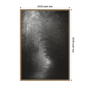 Framed Canvas 23x33 Sylvie Dark Gold 2