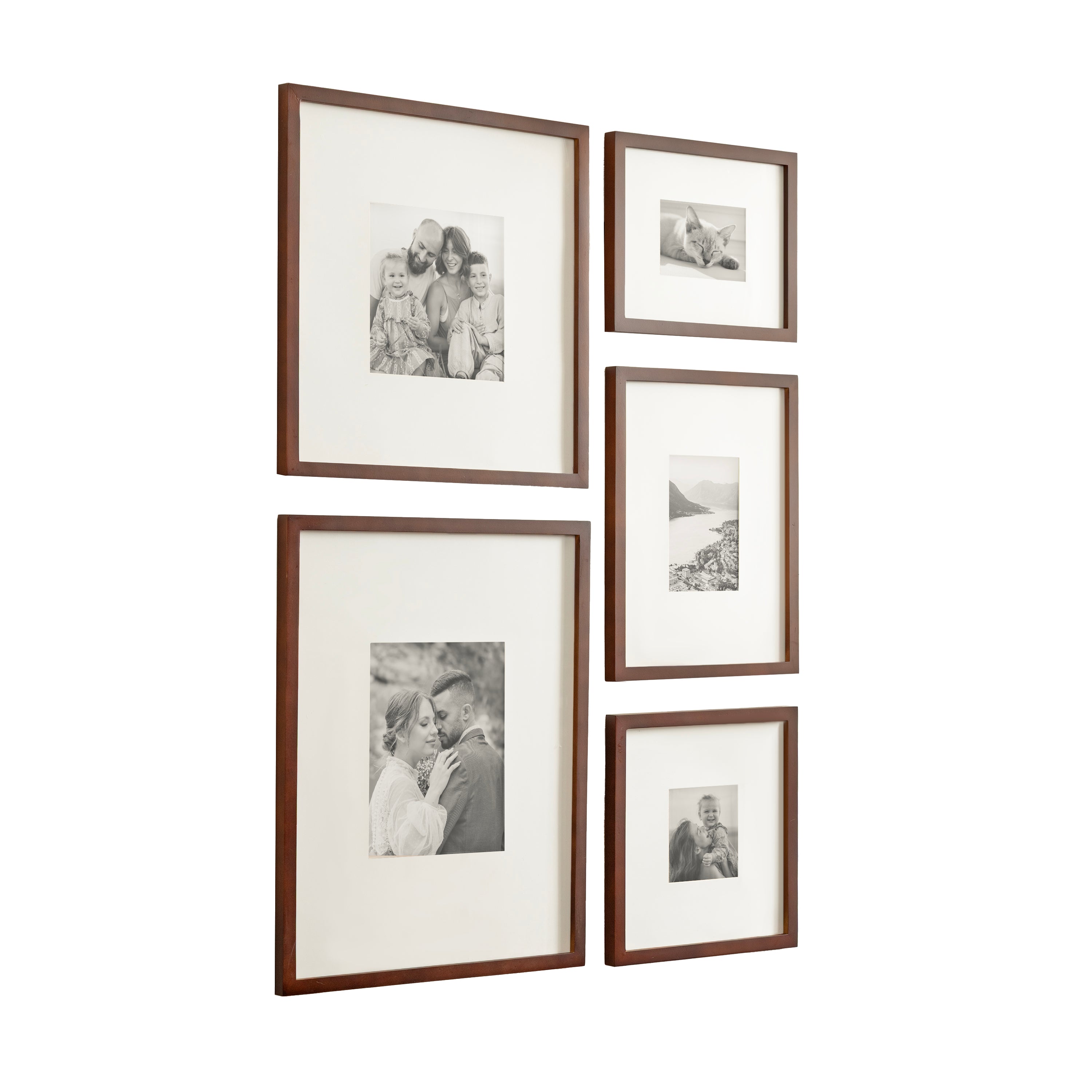 Frame Box Set Brown 5 Piece 1
