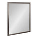 Rectangle Mirror Pewter 24x30 1