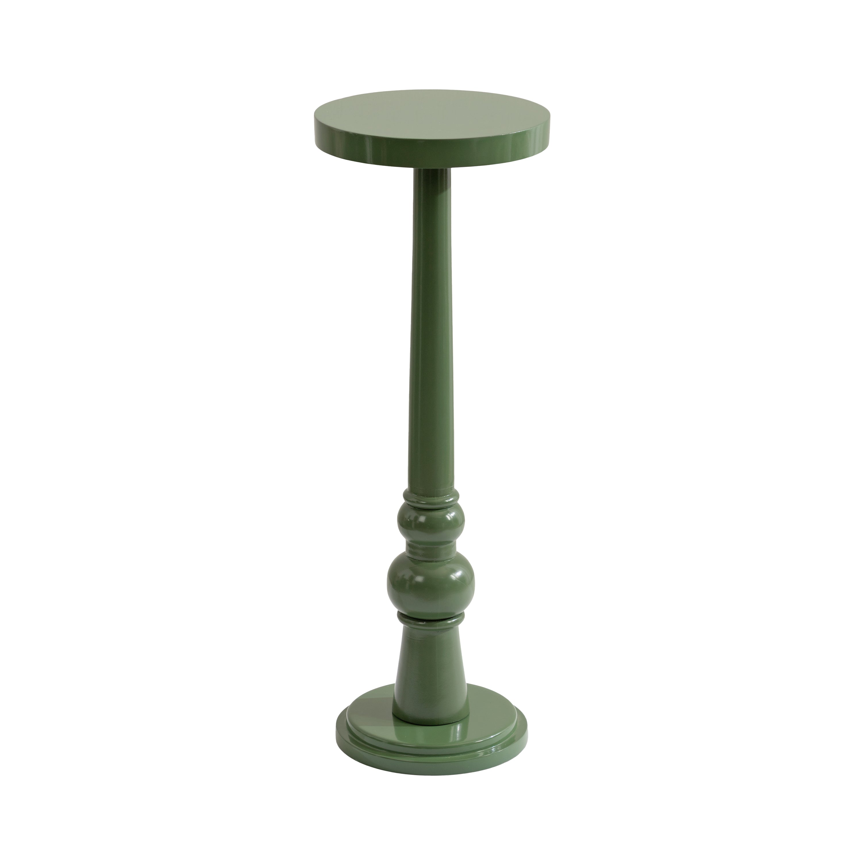 Side Table Green 8x8x23 1