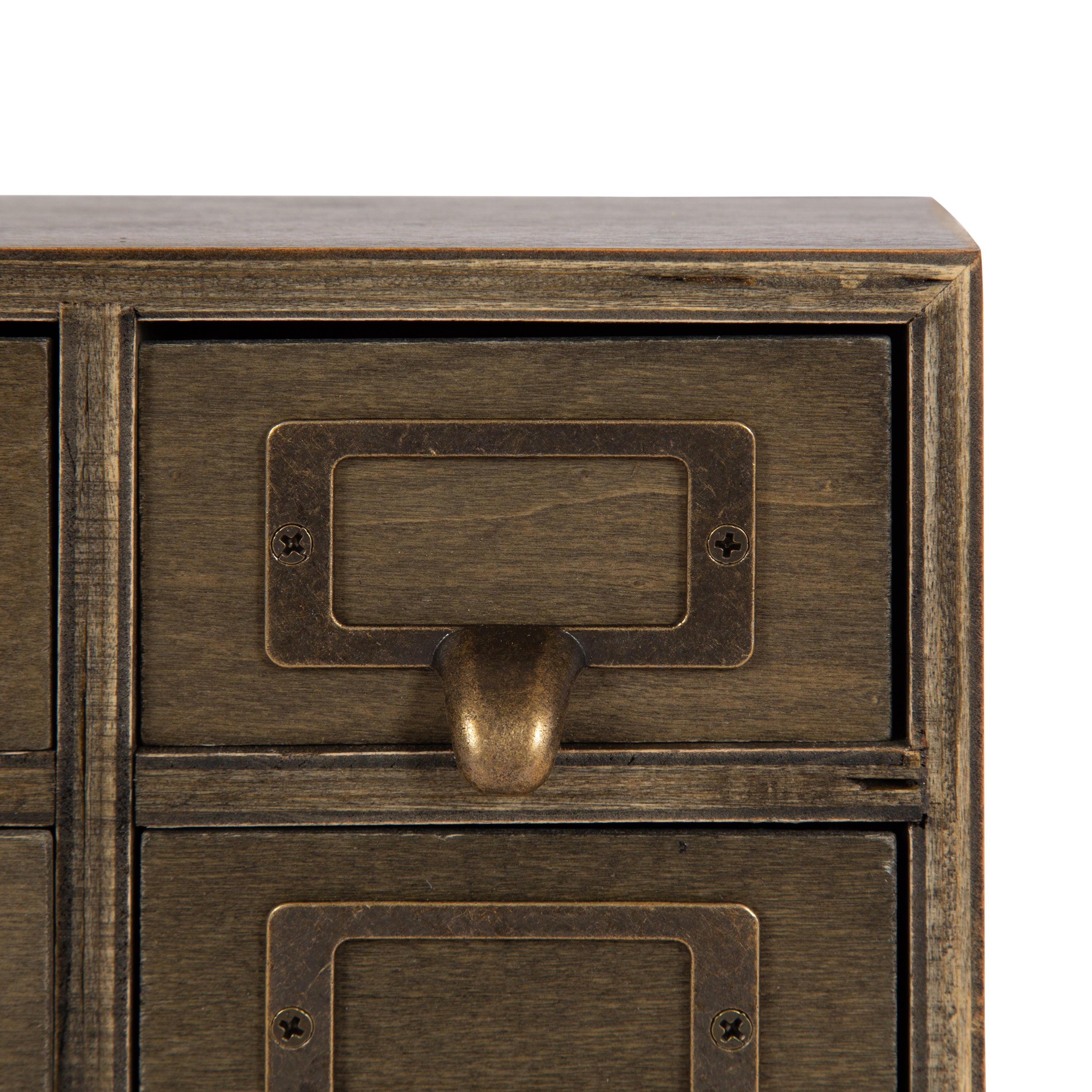 Drawers Rustic Brown 9 Drawers 3
