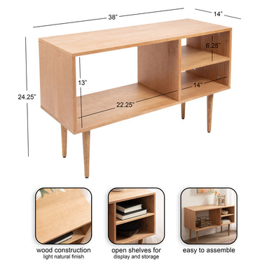 TV Stand Natural 38x14x25 2