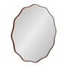 Viona Round Scalloped Mirror