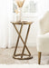 Side Table Gold 15x15x23 7