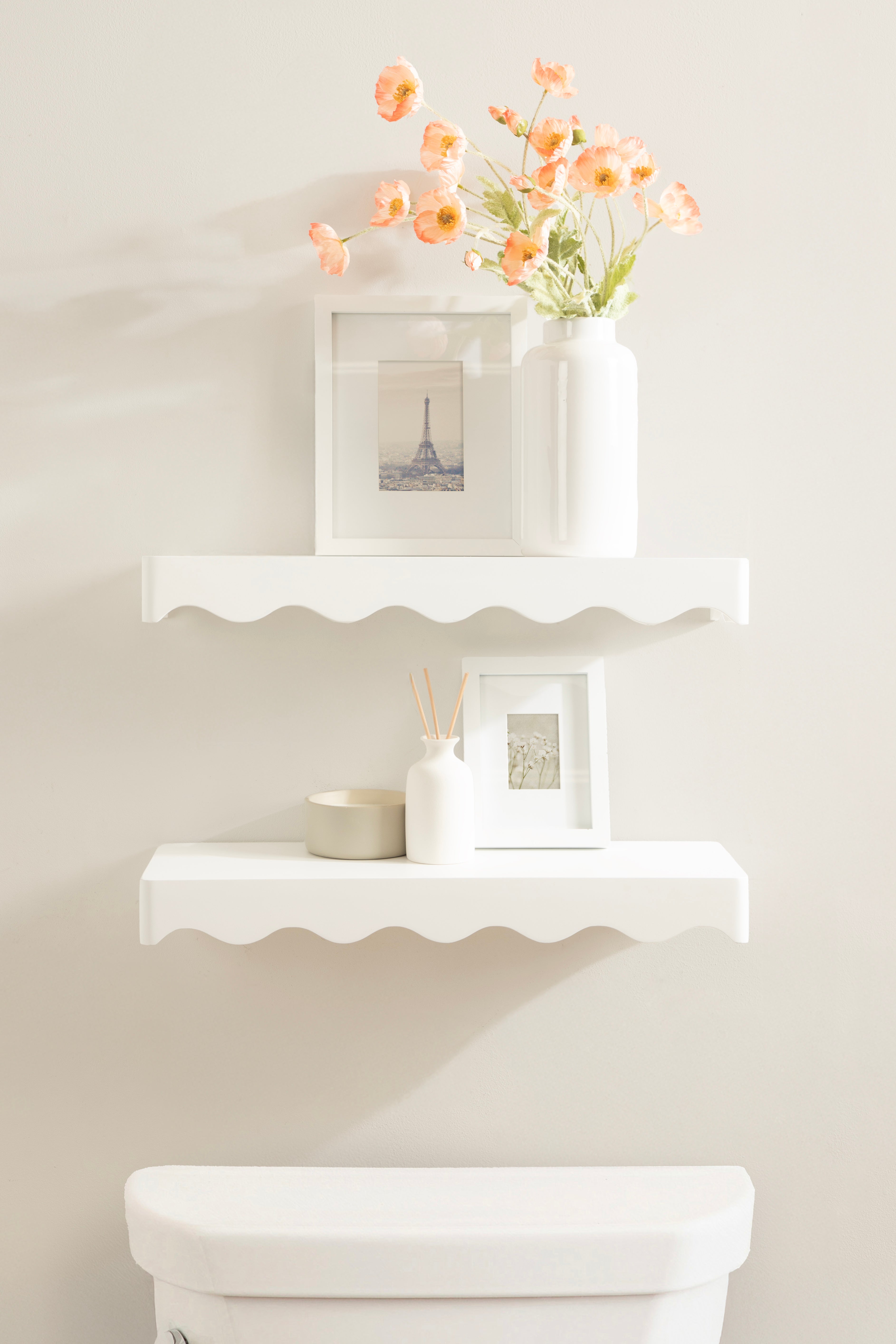 Maida Wood Floating Shelves