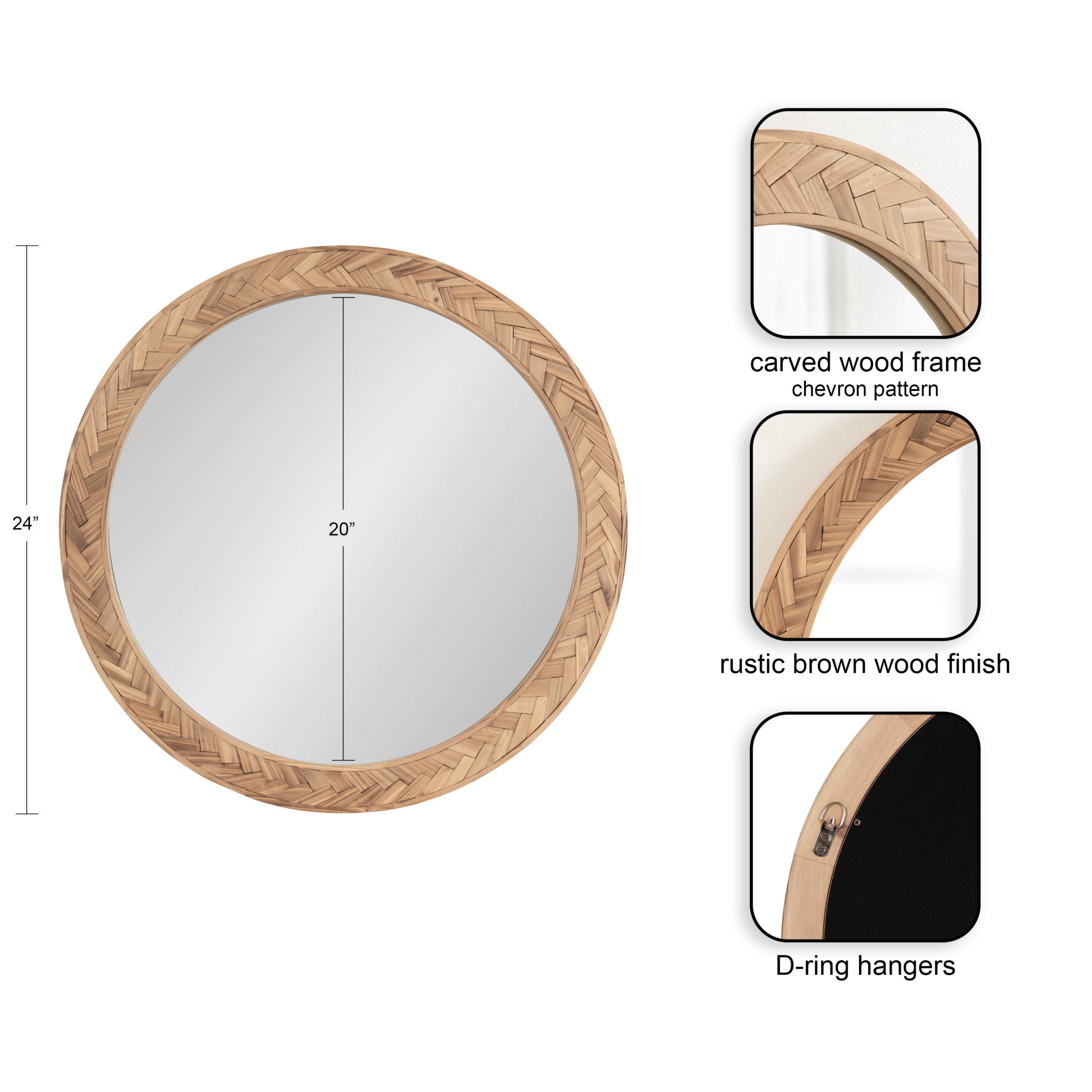 Braywood Round Mirror