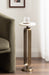 Drink Table White Gold 8x8x24 7