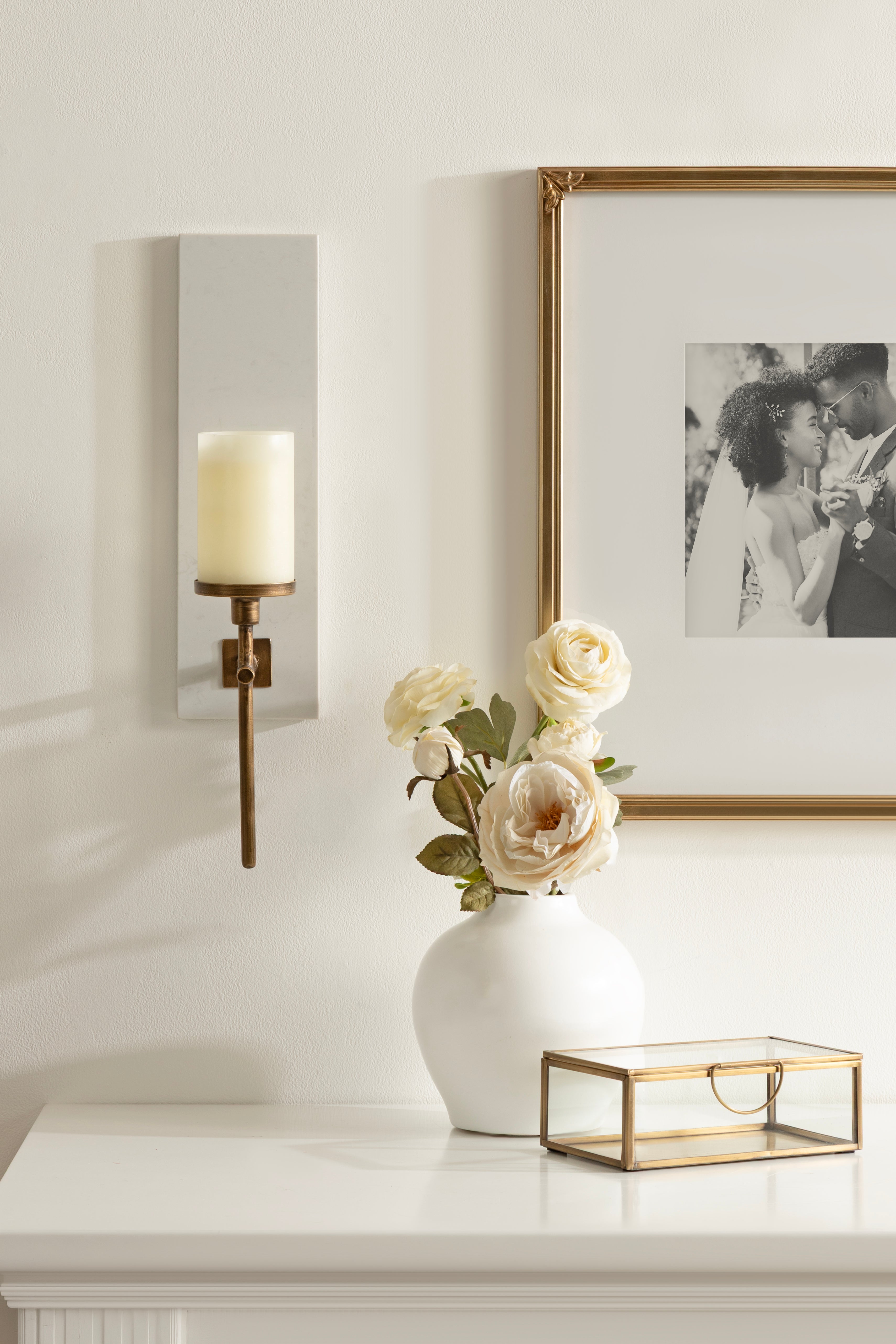 Wall Sconce Gold 5x6x20 8