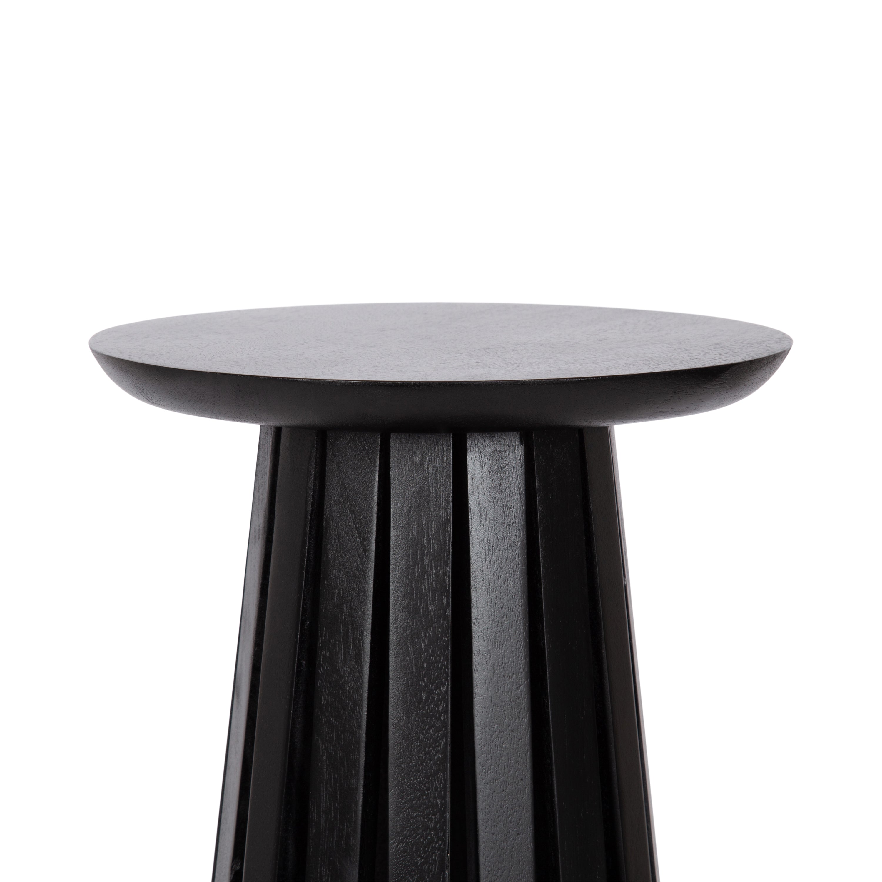 Drink Table Black 12x12x22 3