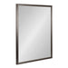 Rectangle Mirror Pewter 26x38 1