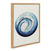 Sylvie Breaking Wave Framed Canvas by Xizhou Xie