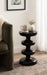 Side Table Black 12x12x21 6