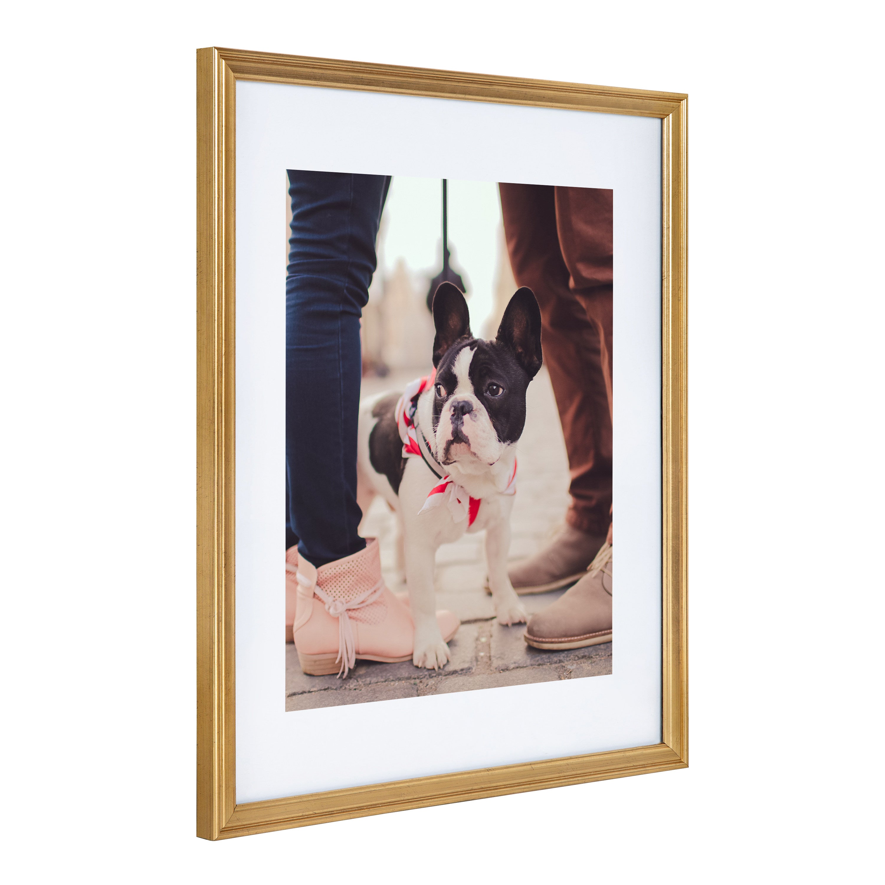 Wall Frame Gold 14x18 matted to 11x14 5