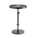 Drink Table Pewter 14x14x30 1