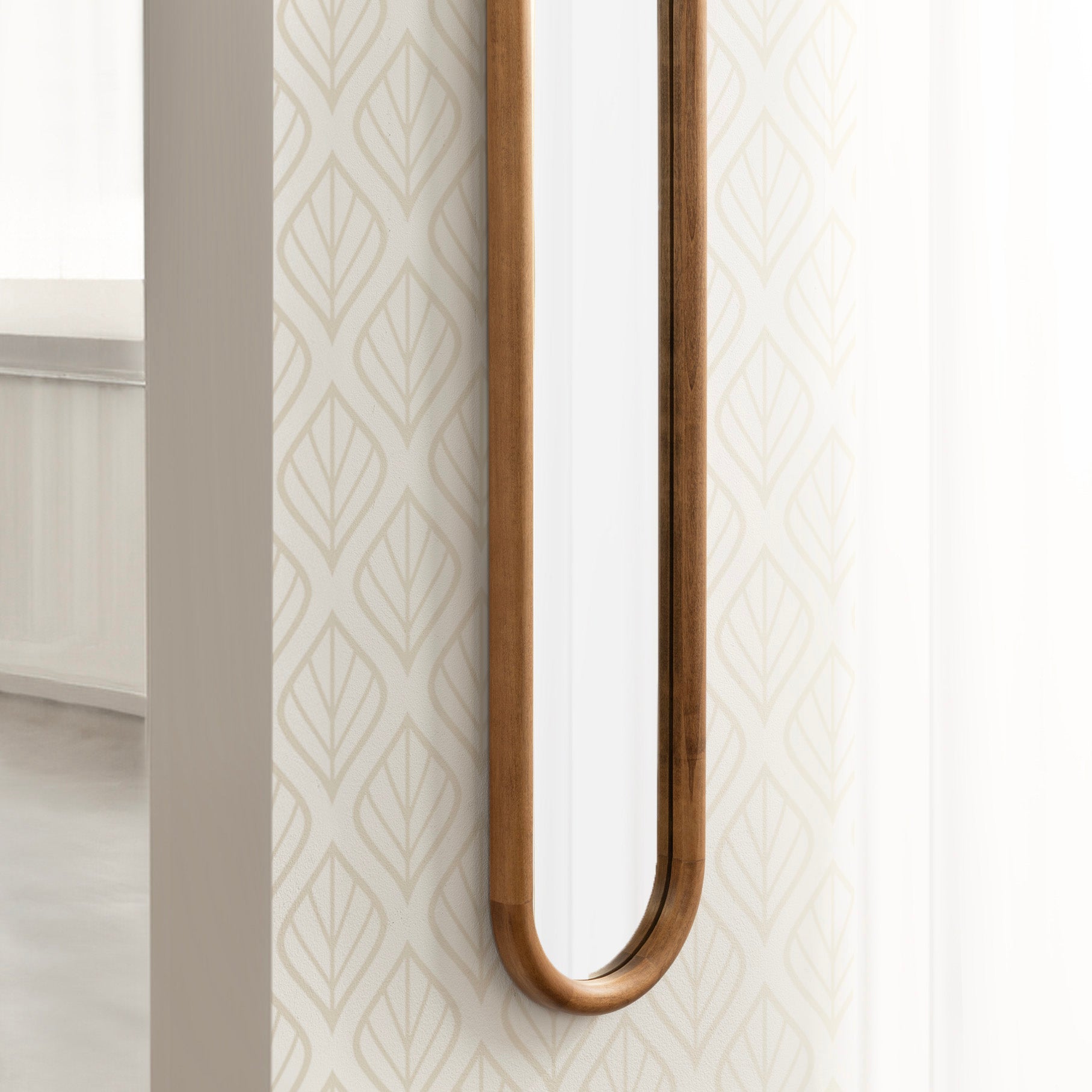 Capsule Mirror 9x36 Rustic Brown 6