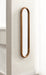 Capsule Mirror Rustic Brown 9x36 6