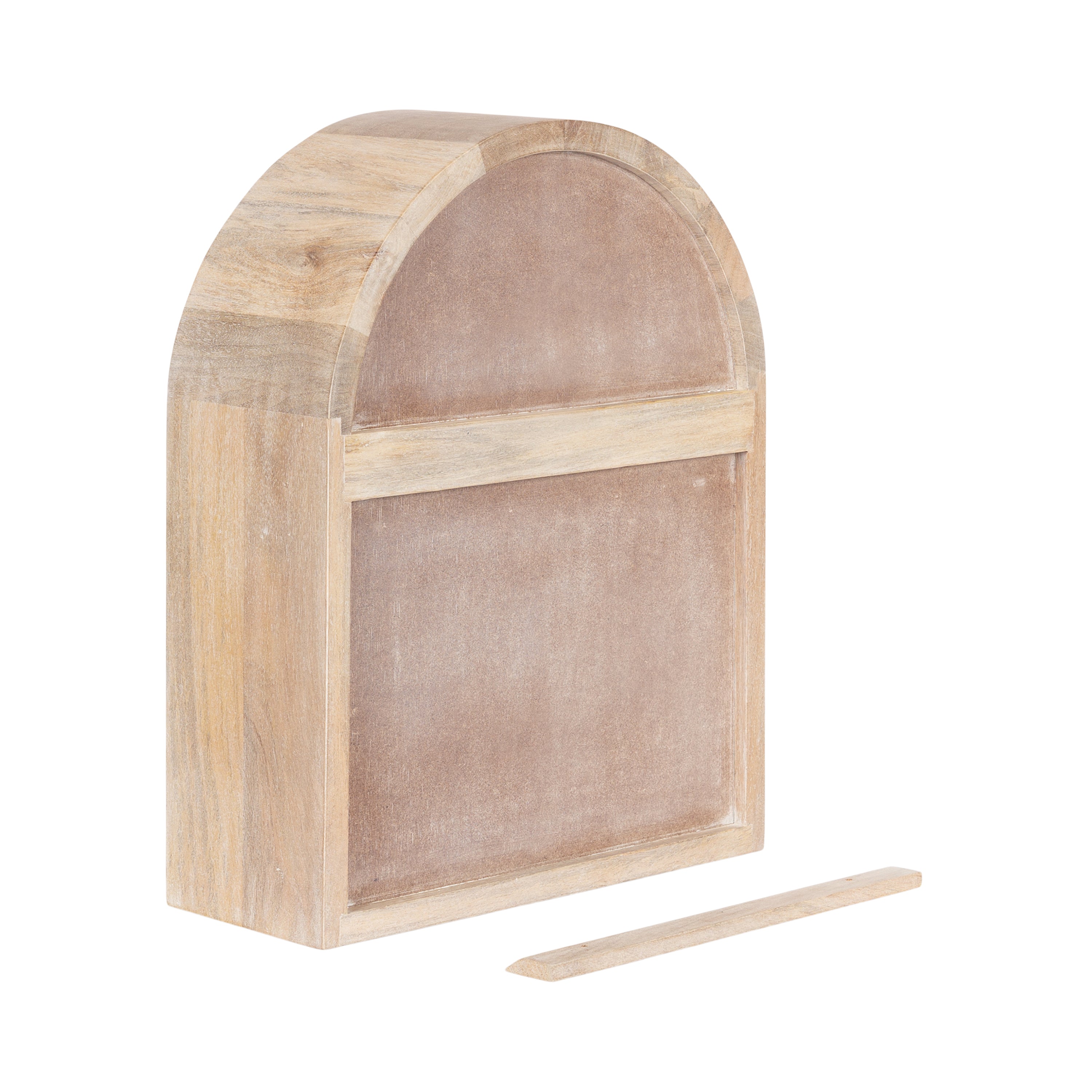 Accent Shelf Natural Beige 16x6x20 4