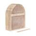 Accent Shelf Natural Beige 16x6x20 4